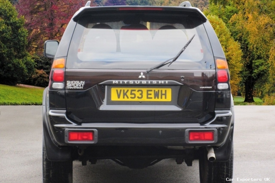 Used Mitsubishi Shogun Sport 2.5 WARRIOR TD GLX 5d 114 BHP for Shipping
