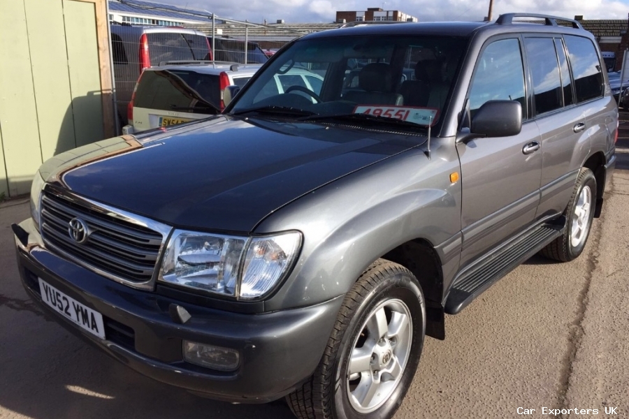 Used Toyota Land Cruiser Amazon 4.2 TD 5dr Car Exporters UK Toyota